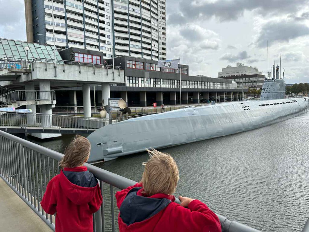 Das Museums-U-Boot in Bremerhaven